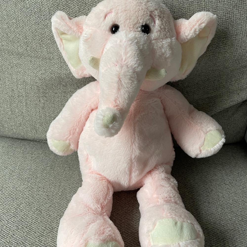 Pink Elephant Plush Toy